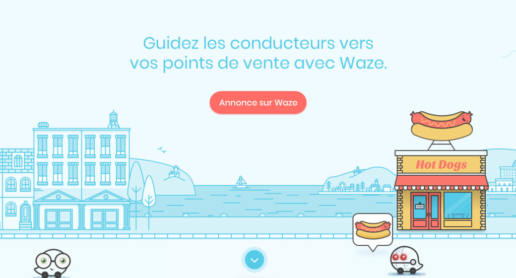 Guidez les conducteurs vers vos points de vente avec  Waze